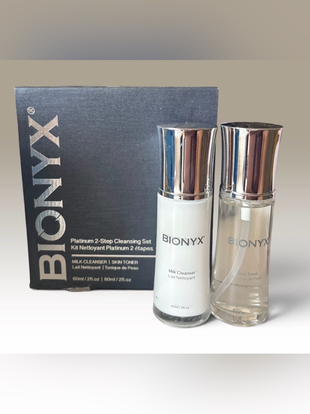 BIONYX Platinum 2-Step Set Cleansing Set